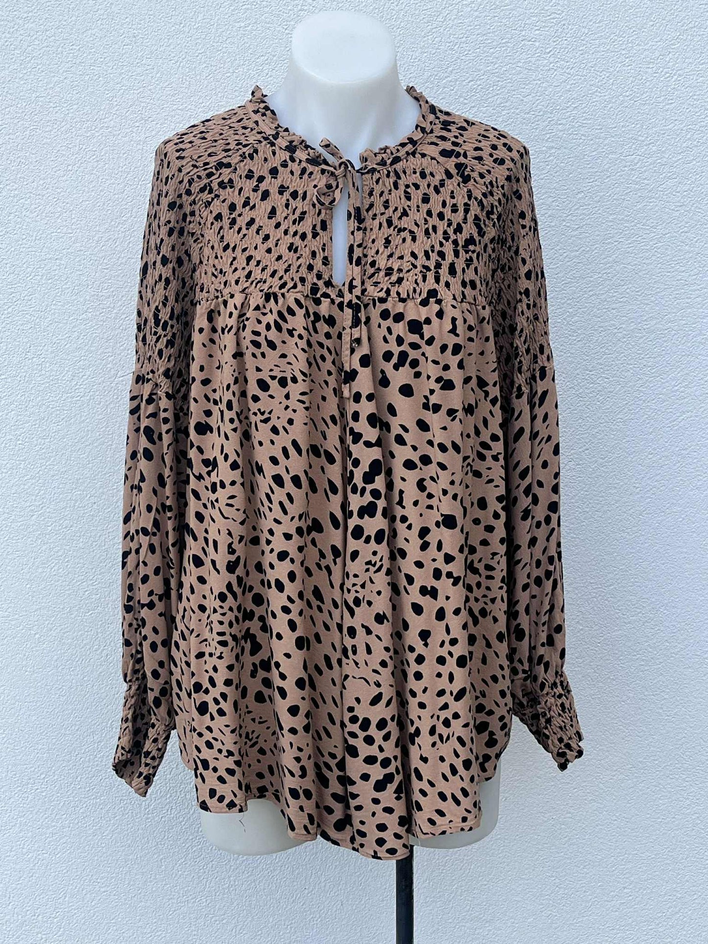 Sass Spotted Top - Sz 16