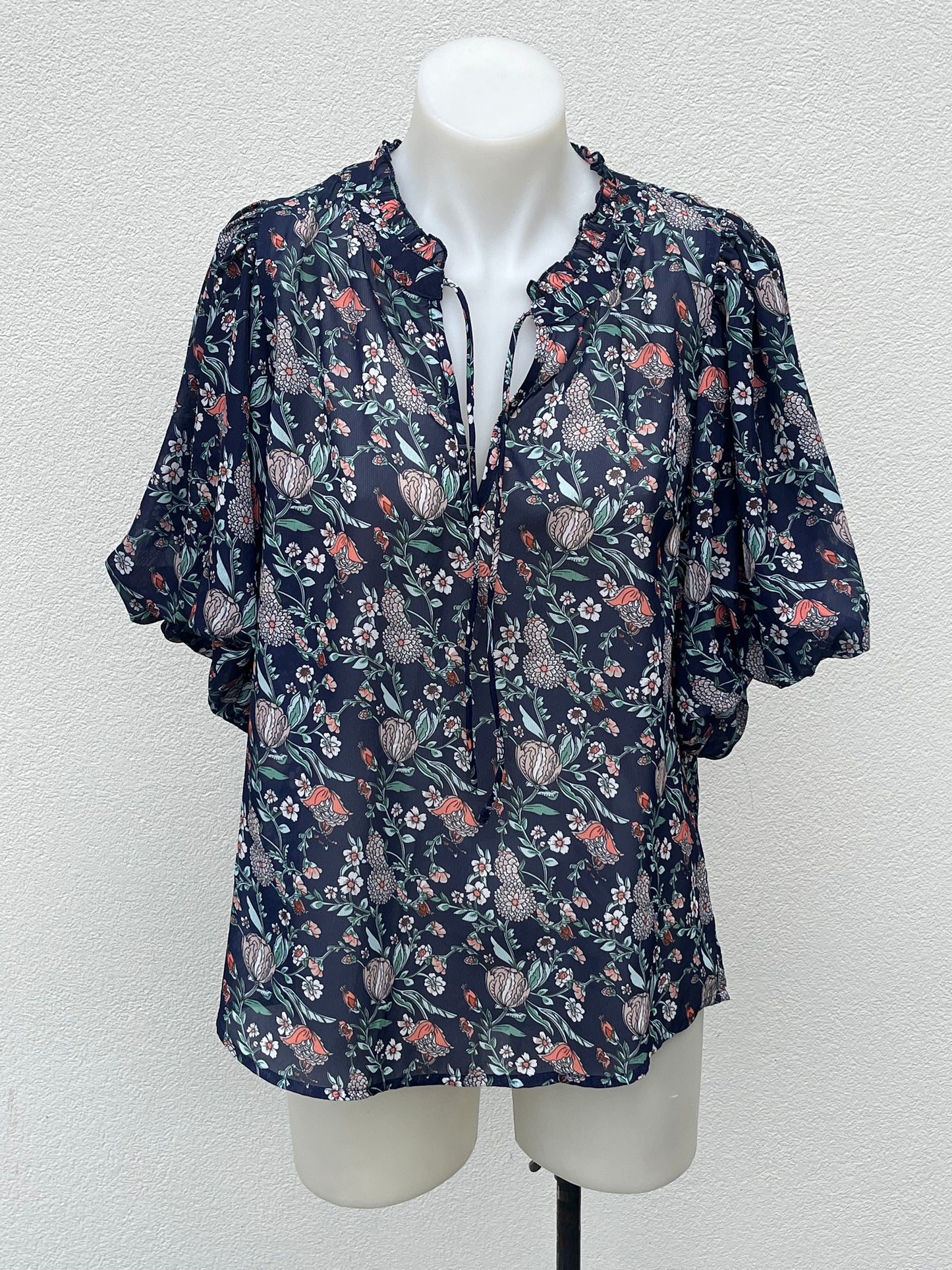 Ivy & Jack Floral Top - Sz 10