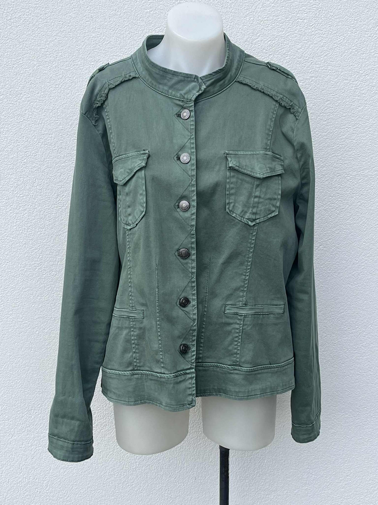 Threadz Khaki Jacket Sz 18