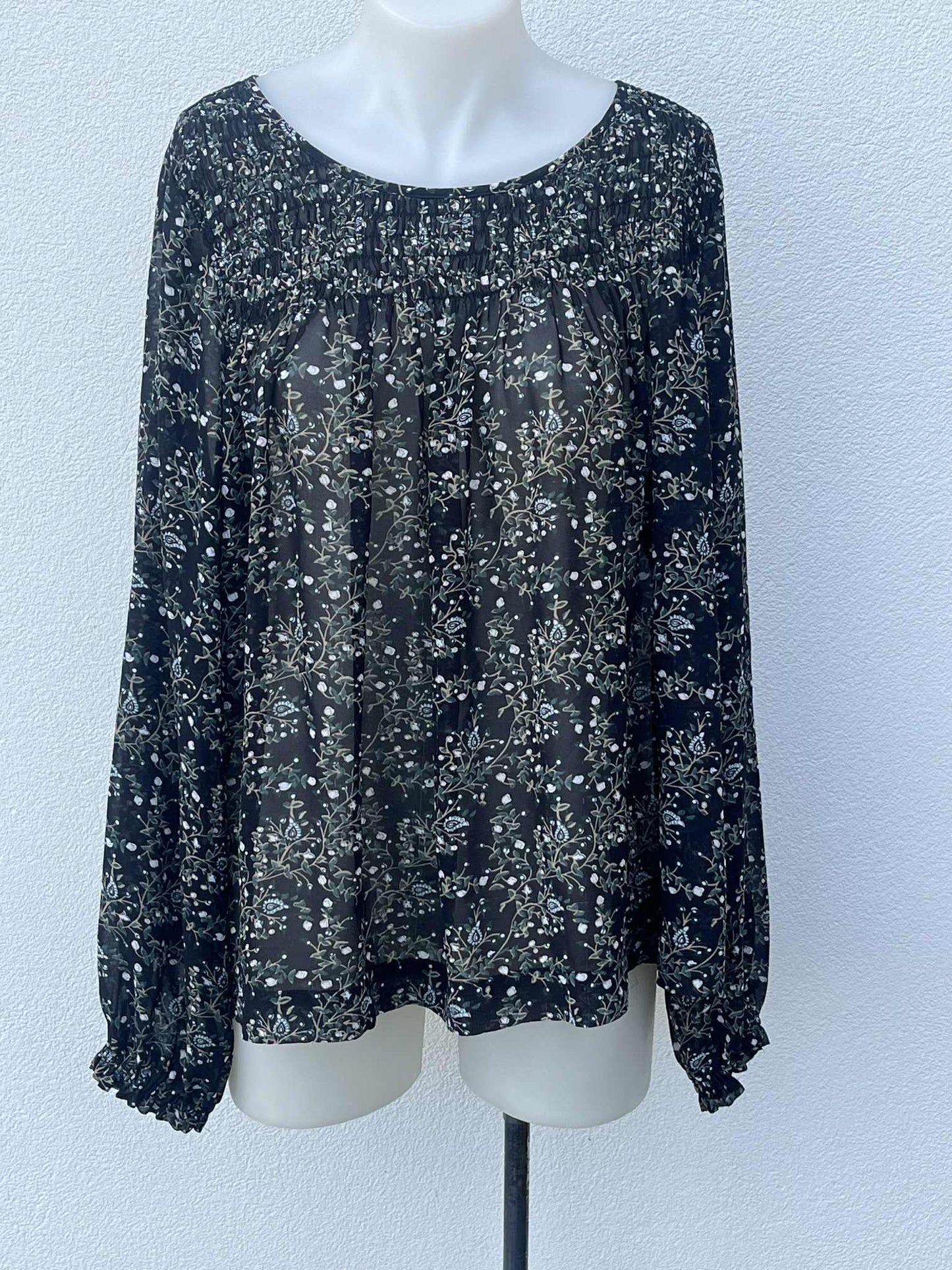 Zest Floral Top - Sz 14