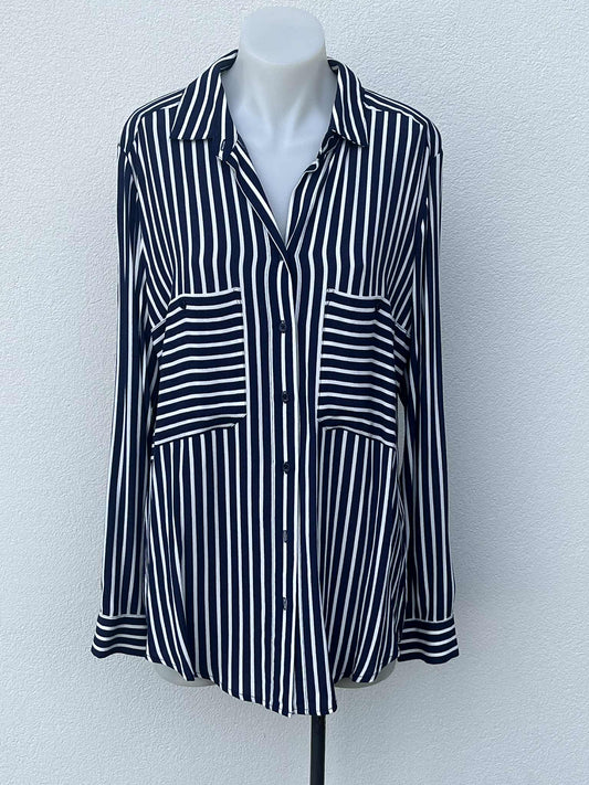 Vassalli Striped Shirt - Sz 12