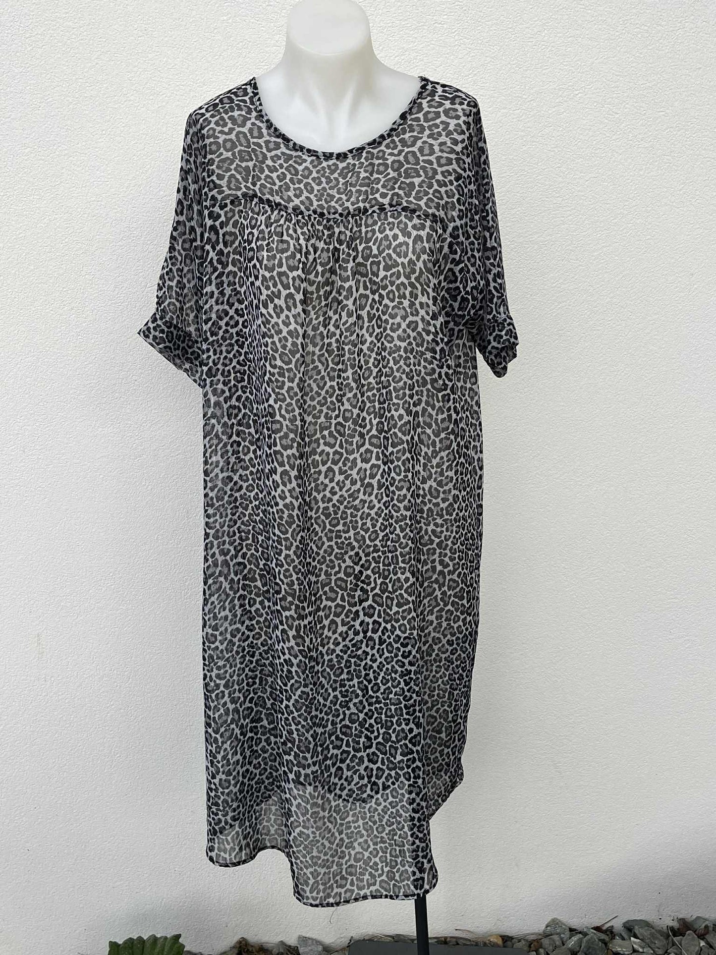Storm Leopard Tunic - Sz 10