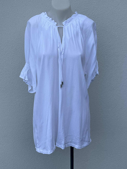 Madly Sweetly White Top - Sz14