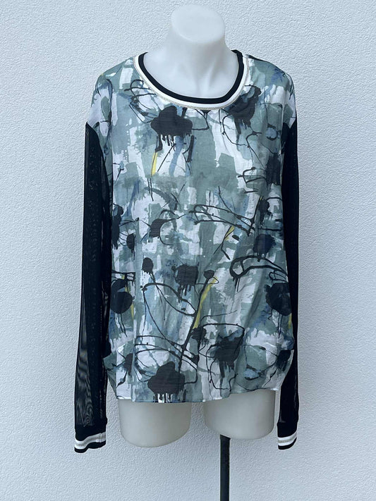 Et Alia long sleeve top - SZ XL (16)