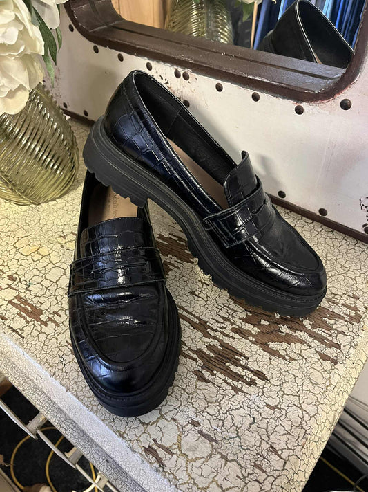 Isabella Ansemi Black Shoes - Sz 41