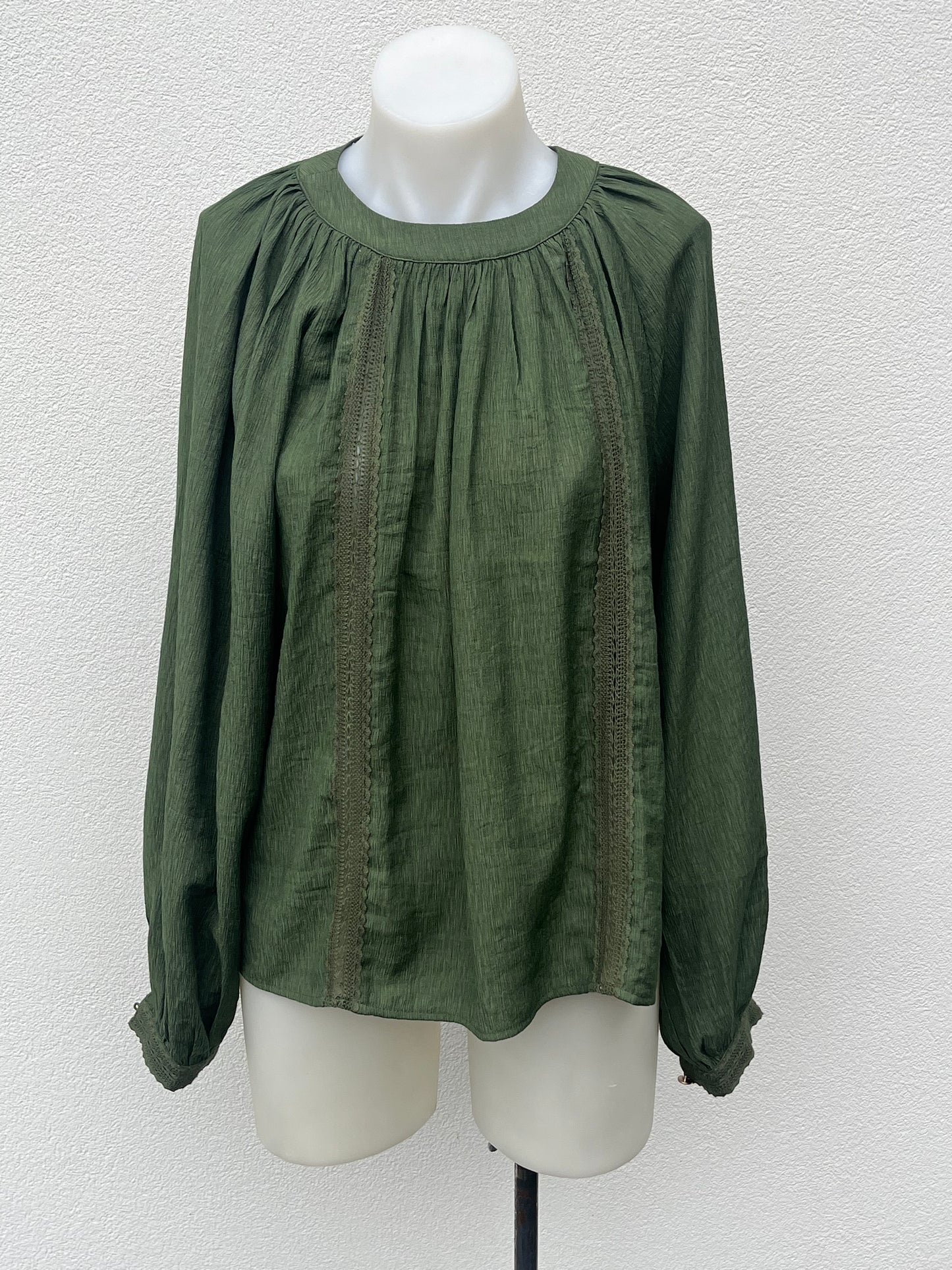 Esmaee Khaki Top - Sz XS