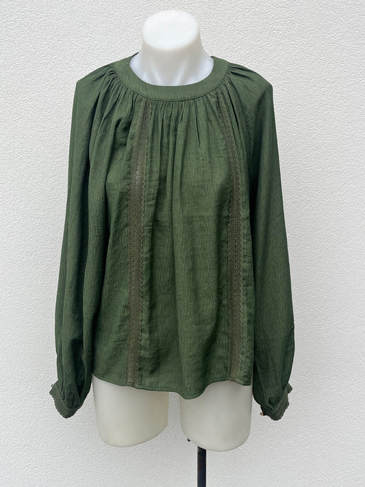 Esmaee Khaki Top - Sz XS
