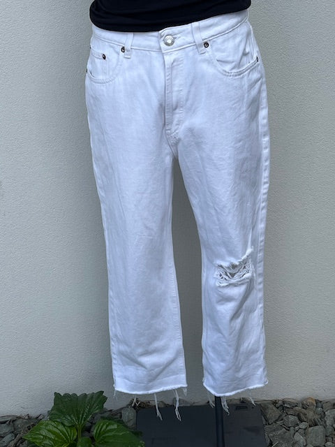 Zara white jeans - sz 12