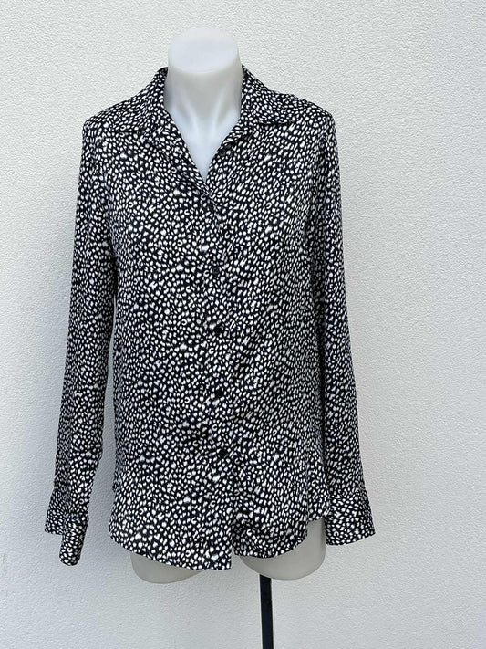 Thing Thing Label - Black/White Blouse