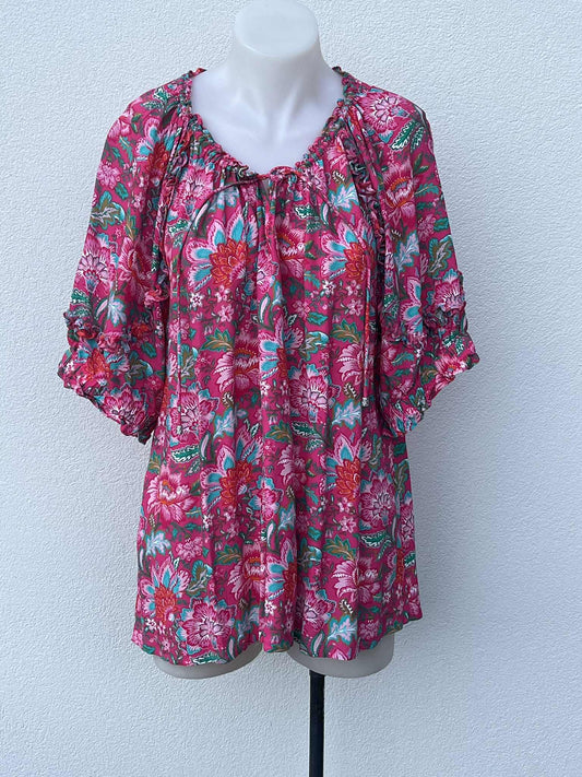 Loobies Story Floral Top - Sz 16