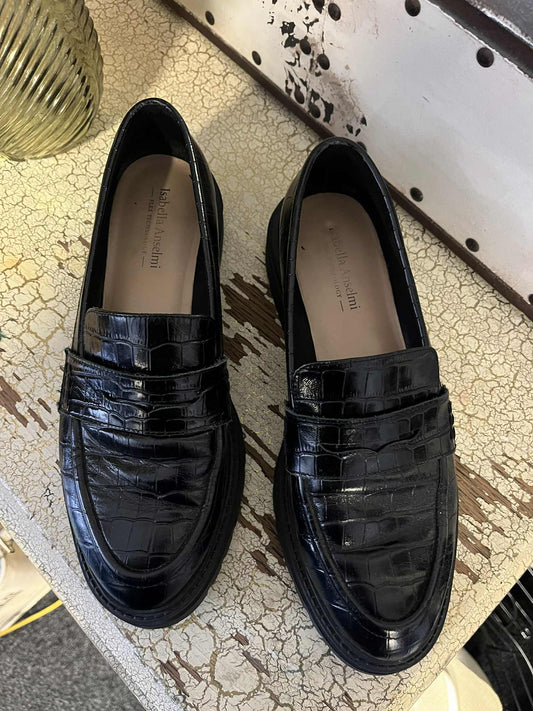 Isabella Ansemi Black Shoes - Sz 41